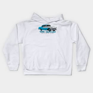 1956 Chevrolet 150 2 Door Sedan Kids Hoodie